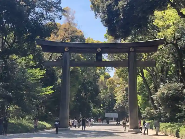 明治神宮の鳥居
