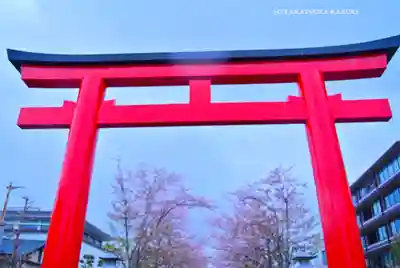 鶴岡八幡宮の鳥居