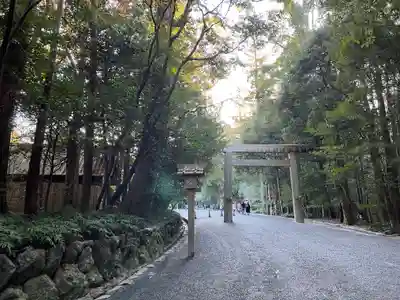 伊勢神宮内宮(皇大神宮)の鳥居