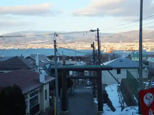 船魂神社の景色