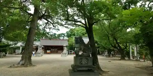 小垣江神明神社の庭園