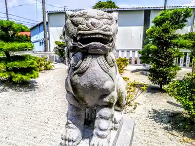 神明社(七島神明社)の狛犬