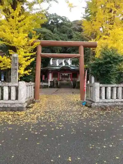 葛見神社の鳥居