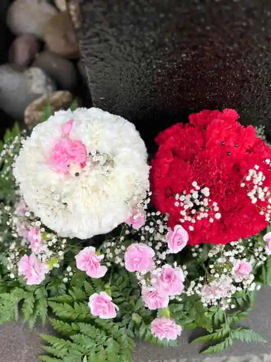 上尾御嶽神社の手水舎