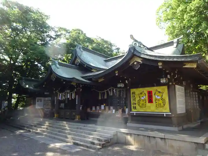検見川神社の本殿・本堂