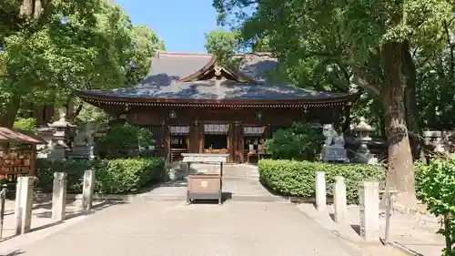 若宮八幡社の本殿・本堂