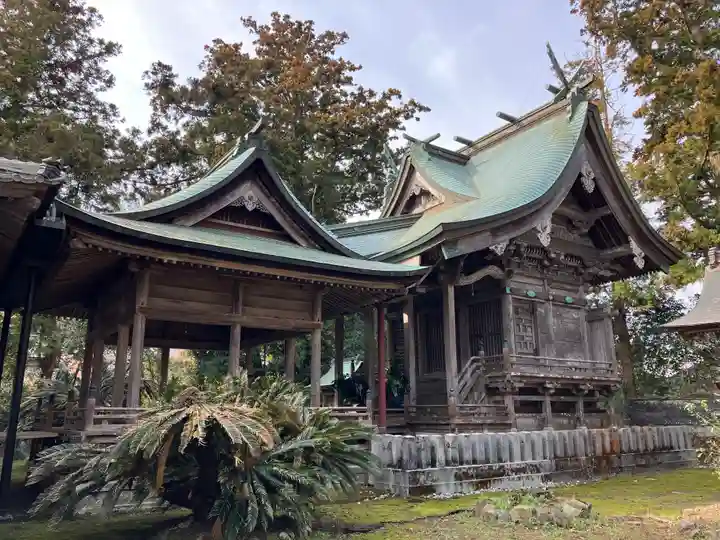椿八幡神社の本殿・本堂