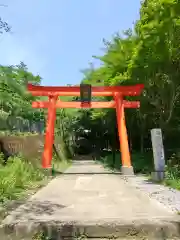 塙田八幡宮の鳥居