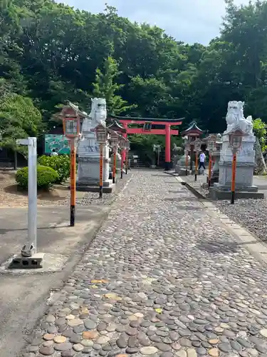 高山稲荷神社の鳥居