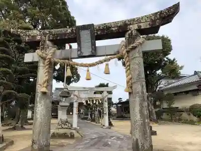 佐伊津神社の鳥居