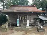 於呂閇志胆澤川神社の本殿・本堂