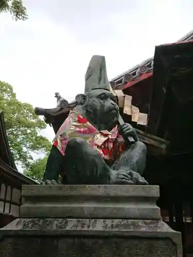 清洲山王宮　日吉神社の狛犬