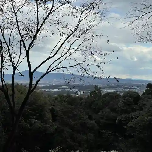 尾張戸神社（瀬戸市・名古屋市守山区）の景色