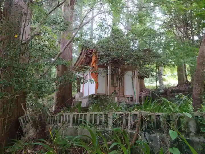 修験道社の本殿・本堂