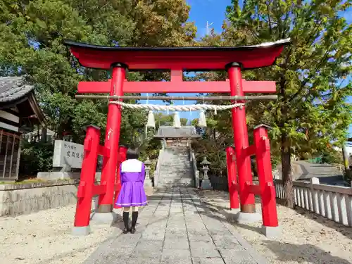 八幡社 (堤町)の鳥居