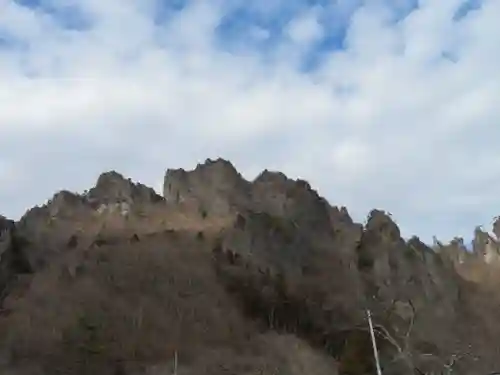 中之嶽神社の自然