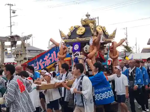 赤穂八幡宮のお祭り