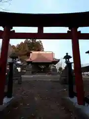 高木岡神社の鳥居