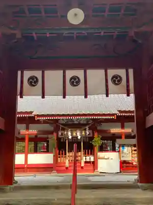 妻垣神社の山門・神門