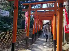 花園稲荷神社の鳥居