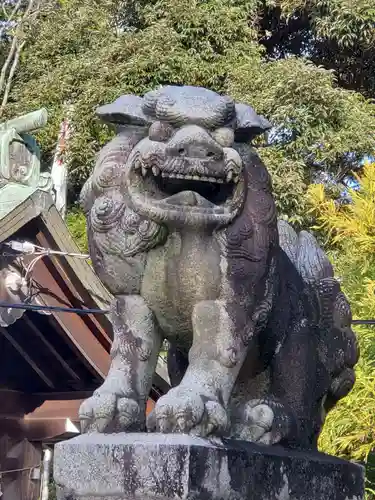 大野湊神社の狛犬