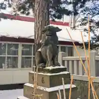 彌彦神社 (伊夜日子神社)の狛犬