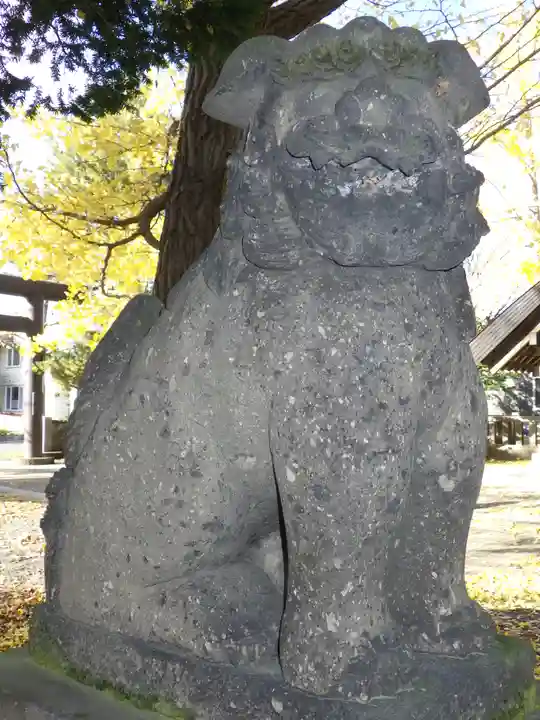 江南神社の狛犬