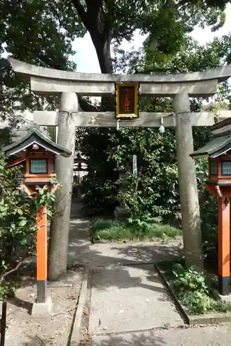 松山神社の鳥居