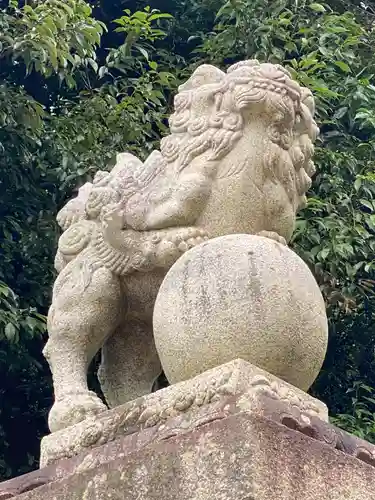 伊佐爾波神社の狛犬