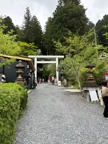 御岩神社の鳥居