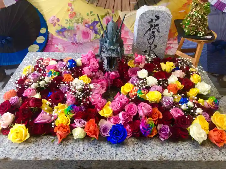 札幌諏訪神社の手水舎