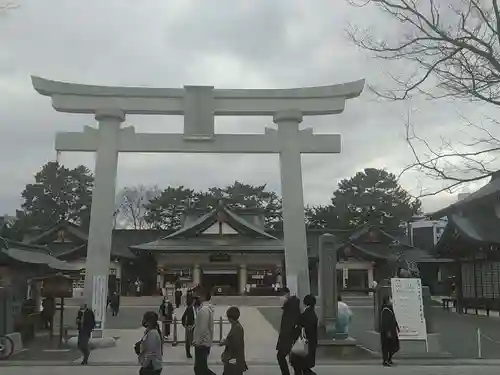 廣島護國神社の鳥居