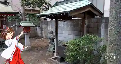榛稲荷神社の手水舎