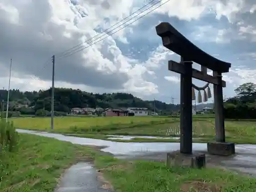 芝崎神社の鳥居