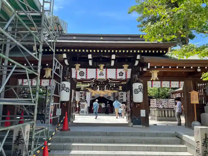 櫛田神社の山門・神門
