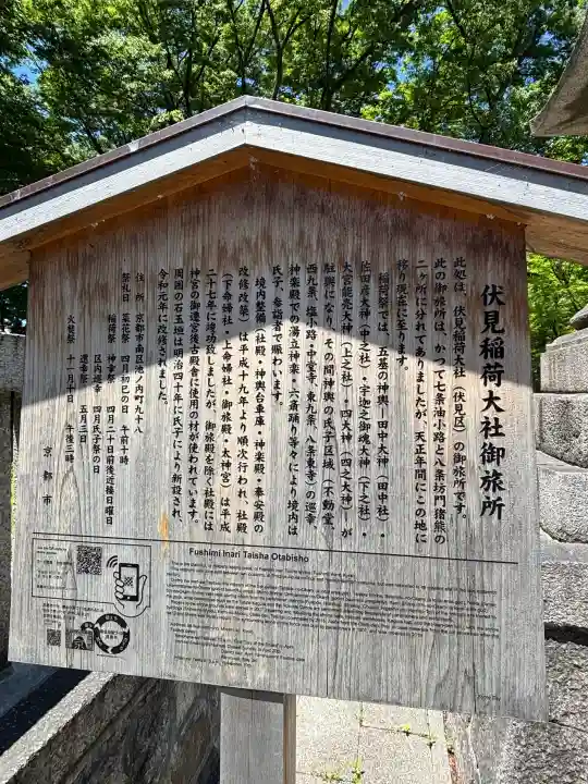 伏見稲荷大社御旅所の{uncategorized: "未分類", other: "その他", undefined: "問題あり", building: "その他建物", grave: "お墓", sacred_gate: "鳥居", guardian: "狛犬", statue: "像", buddha: "仏像", history: "歴史", nature: "自然", garden: "庭園", animal: "動物", pagoda: "塔", temizu: "手水舎", mountain_gate: "山門・神門", sanctuary: "本殿・本堂", subordinate: "末社・摂社", art: "芸術", scenery: "景色", jizo: "地蔵", ema: "絵馬", goshuin: "御朱印", omikuji: "おみくじ", items: "授与品その他", amulet: "お守り", goshuincho: "御朱印帳", eats: "食事", festival: "お祭り", votive_dance: "神楽", shichigosan: "七五三参", wedding: "結婚式", experience: "体験その他", initially: "初詣", around: "周辺", anti_infection: "感染症対策"}