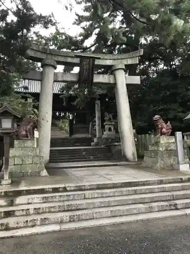 琴彈八幡宮の鳥居