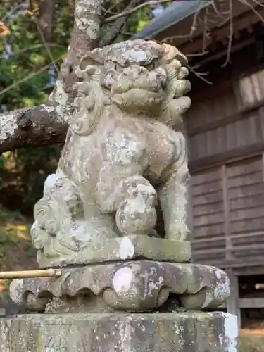 河口浅間神社の狛犬