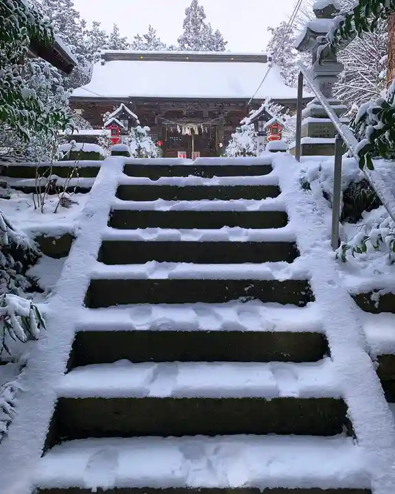 滑川神社 - 仕事と子どもの守り神(福島県)