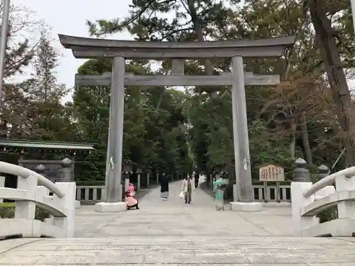 寒川神社の鳥居