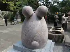 岡崎神社の狛犬