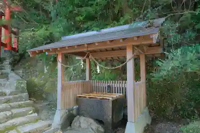 神倉神社（熊野速玉大社摂社）の手水舎
