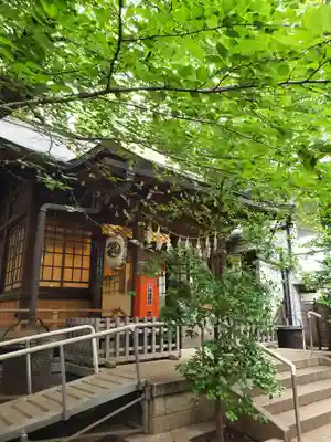 神明氷川神社の本殿・本堂