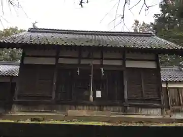 高杜神社(中社)の本殿・本堂
