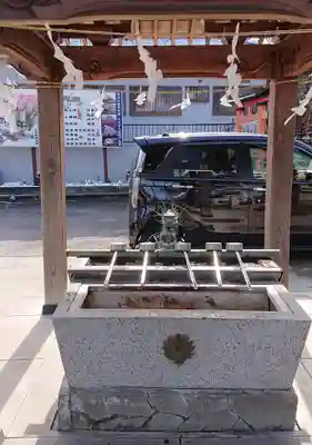 武蔵第六天神社の手水舎
