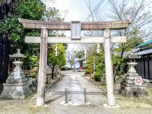 八幡宮の鳥居