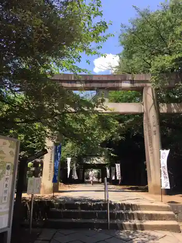 上野東照宮の鳥居