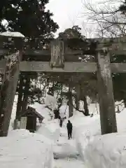 大神山神社奥宮の鳥居