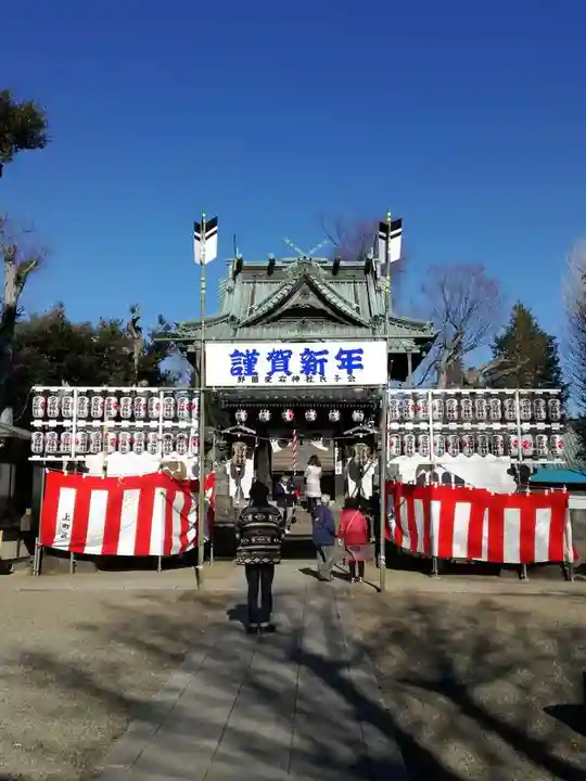 下総野田愛宕神社の初詣