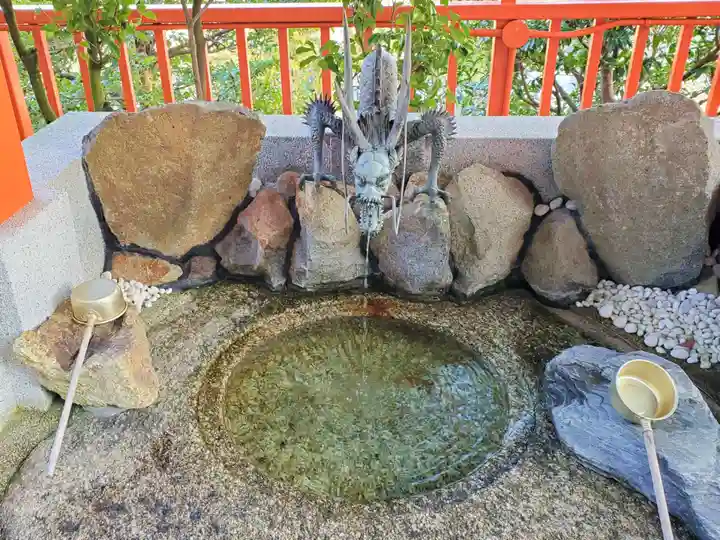 神戸水天宮の手水舎